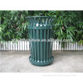 32 gallon metal public dustbin street trash can eco dustbin